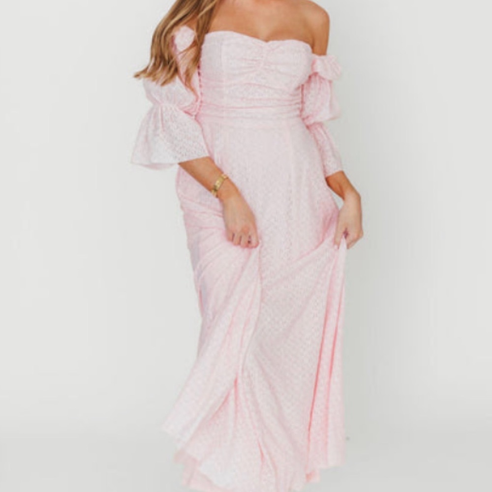 Worth Collective Light Pink Dress NEW